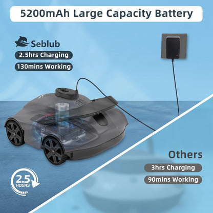 Charging the Pool Vacuum Robot – Battery Feature