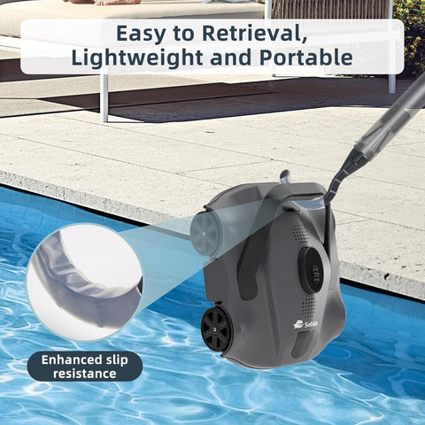 Pool Vacuum with Obstacle Detection – Sensor Demo