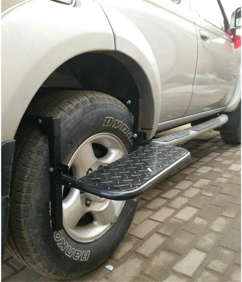 New Adjustable Folding Wheel Step – Universal Tire Step for SUV, Truck & RV Access WT01Z0883 - with | Sold by Uncle Wiener's Wholesale