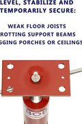 New Adjustable Jack Post Basement Support – Heavy Duty Steel Column for Foundation & Floor Repair - with 54 - 150″ ADJUSTABLE HEIGHT | Sold by Uncle Wiener's Wholesale