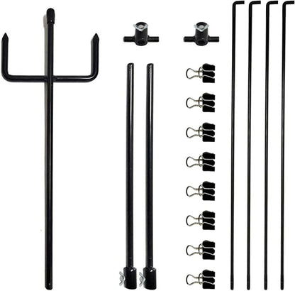 NEW Adjustable Paper Target Stand Frame with 8 Clips S1276 - with | Sold by Uncle Wiener's Wholesale