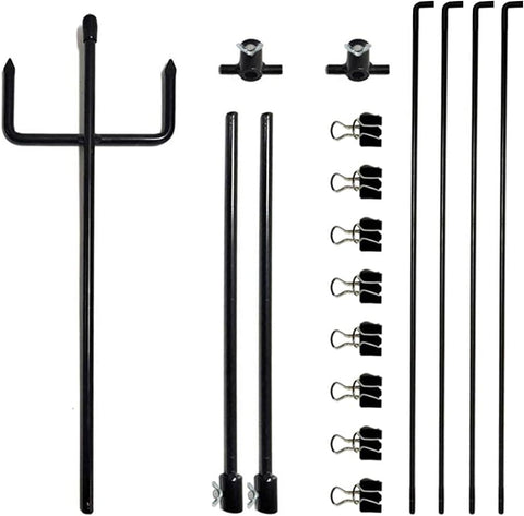 NEW Adjustable Paper Target Stand Frame with 8 Clips S1276 - with | Sold by Uncle Wiener's Wholesale