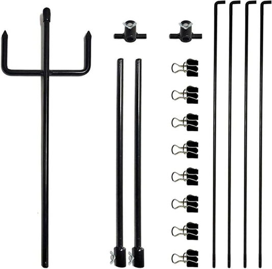 NEW Adjustable Paper Target Stand Frame with 8 Clips S1276 - with | Sold by Uncle Wiener's Wholesale