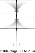 NEW Adjustable Paper Target Stand Frame with 8 Clips S1276 - with | Sold by Uncle Wiener's Wholesale