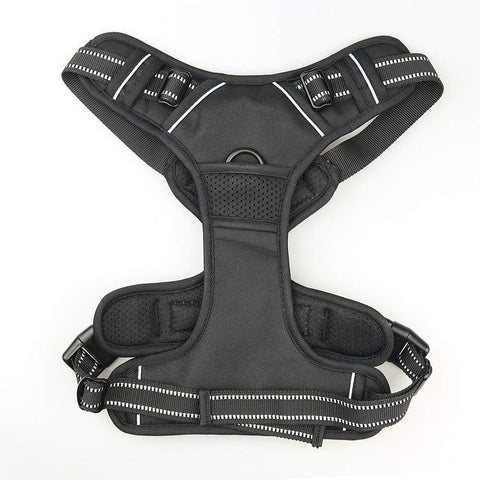 New Adjustable Reflective Anti - Pull Dog Harness – No - Pull Safety Vest with Reflective Strips - with Medium 26×30 cm | Sold by Uncle Wiener's Wholesale