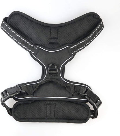 New Adjustable Reflective Anti - Pull Dog Harness – No - Pull Safety Vest with Reflective Strips - with Medium 26×30 cm | Sold by Uncle Wiener's Wholesale