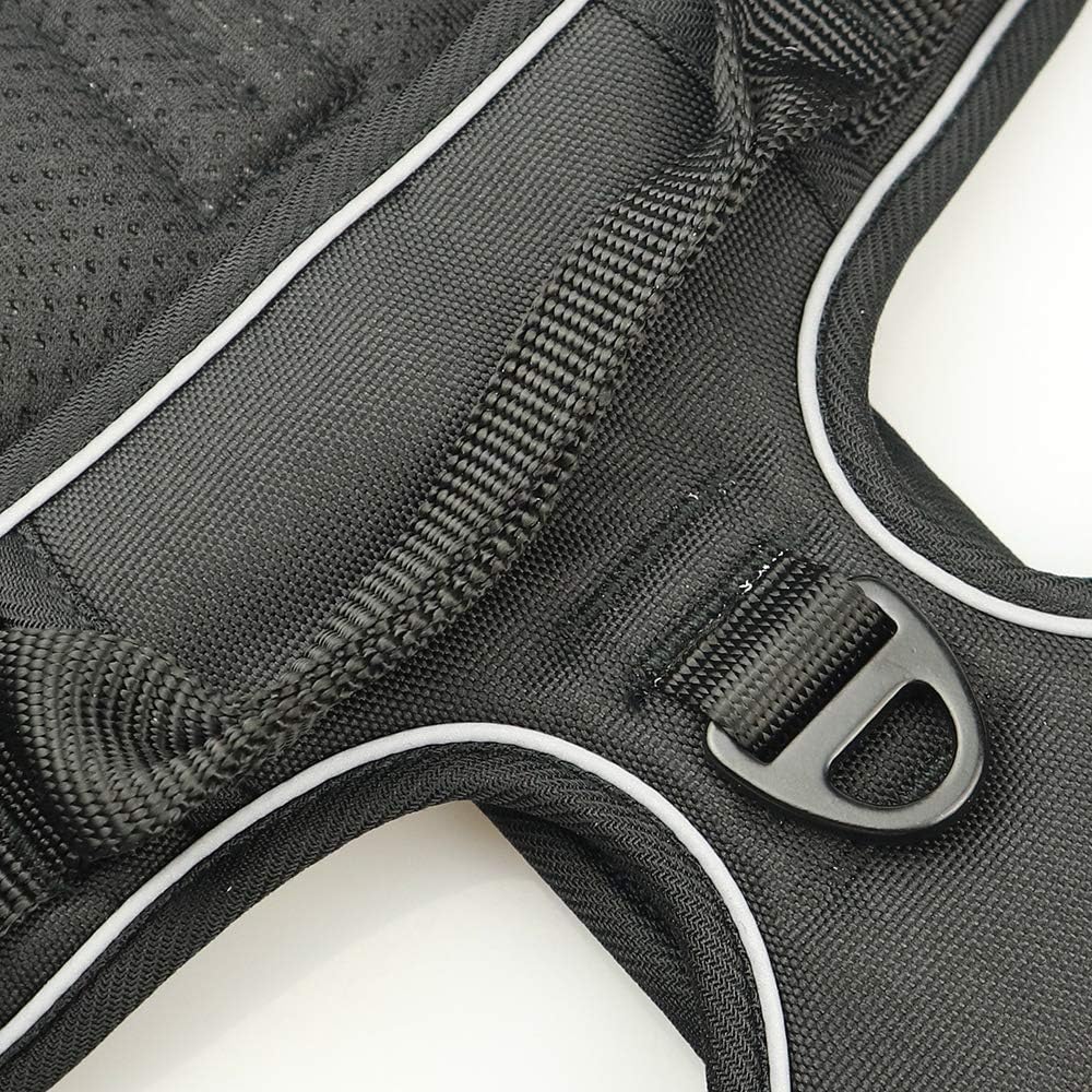 New Adjustable Reflective Anti - Pull Dog Harness – No - Pull Safety Vest with Reflective Strips - with Medium 26×30 cm | Sold by Uncle Wiener's Wholesale