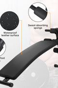 New Adjustable Sit - Up Bench – 330 lbs Capacity Ab Workout Bench for Home Gym Foldable, 4 - Level Height AMEEB101 - with | Sold by Uncle Wiener's Wholesale