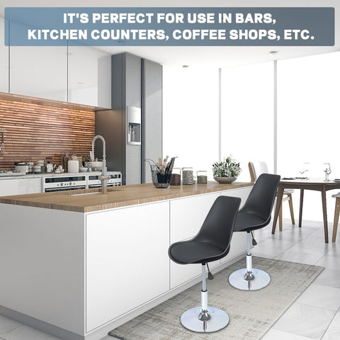 New Adjustable Swivel Bar Stool – Modern Height Adjustable Counter Chair with Footrest AMDPC001 - with | Sold by Uncle Wiener's Wholesale