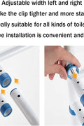 New Adjustable Toilet Safety Rail – Bathroom Grab Bar for Elderly & Mobility Support 285321 - with | Sold by Uncle Wiener's Wholesale