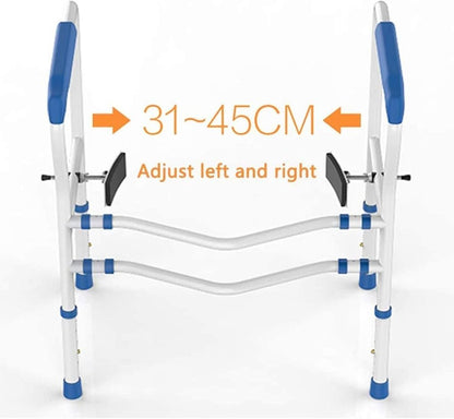 New Adjustable Toilet Safety Rail – Bathroom Grab Bar for Elderly & Mobility Support 285321 - with | Sold by Uncle Wiener's Wholesale