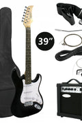 New Adult Electric Guitar Package Set – Full - Size Beginner Kit with Amplifier & Accessories EGS11 - with | Sold by Uncle Wiener's Wholesale