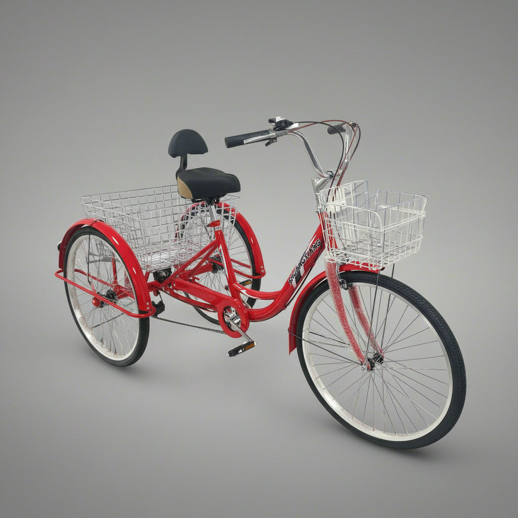 Adult 3-Wheel Tricycle Bike – 26