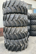 R-1 tractor tire for agricultural field use
Close-up tread of high-traction implement tire
TT tube-type implement tire in black finish
Heavy-duty R-1 TL tractor tire for rough terrain
Tractor with agriculture tires mounted in field
