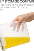 Easy-pour airtight BPA-free storage container for liquid or dry food