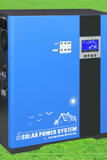 5 kW solar lithium generator inverter with LCD interface
Complete off-grid solar power system with 12 roof-mounted panels
MPPT solar charge controller with accessories and cabling
5000W solar power kit with LiFePO4 battery and panel array