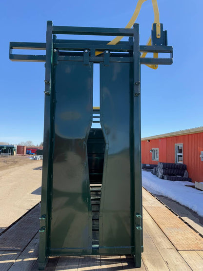 New Animal Livestock Squeeze Cattle Chute – Model 314129 - with | Sold by Uncle Wiener's Wholesale