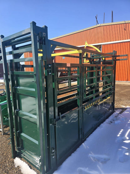 New Animal Livestock Squeeze Cattle Chute – Model 314129 - with | Sold by Uncle Wiener's Wholesale