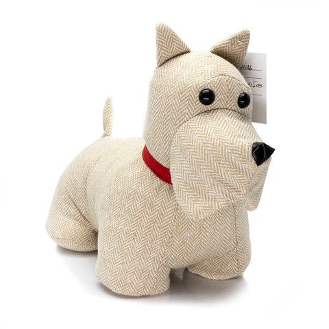 New Animal - Themed Weighted Door Stoppers – Kitty, Pig, Dog & Owl Designs - with Scotty the Dog Door Stopper | Sold by Uncle Wiener's Wholesale