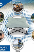 New arge Portable Elevated Dog Bed – Folding Pet Cot for Indoor & Outdoor Use 110842 - with | Sold by Uncle Wiener's Wholesale