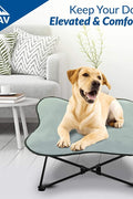 New arge Portable Elevated Dog Bed – Folding Pet Cot for Indoor & Outdoor Use 110842 - with | Sold by Uncle Wiener's Wholesale