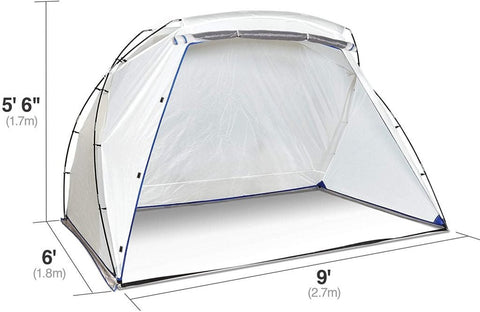 New arge Portable Paint Spray Shelter Booth – Overspray Protection, Easy Setup & Ventilated Design for DIY & Professional Use 4251135 - with | Sold by Uncle Wiener's Wholesale