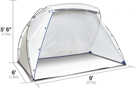 New arge Portable Paint Spray Shelter Booth – Overspray Protection, Easy Setup & Ventilated Design for DIY & Professional Use 4251135 - with | Sold by Uncle Wiener's Wholesale