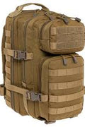 New Assault Tactical Backpack – Military - Grade, Waterproof, MOLLE Compatible Gear Bag - with TAN T | Sold by Uncle Wiener's Wholesale