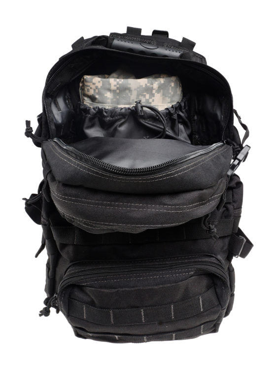 New Assault Tactical Backpack – Military - Grade, Waterproof, MOLLE Compatible Gear Bag - with TAN T | Sold by Uncle Wiener's Wholesale