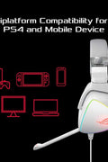 ASUS ROG Delta with Detachable Boom Mic – White Finish