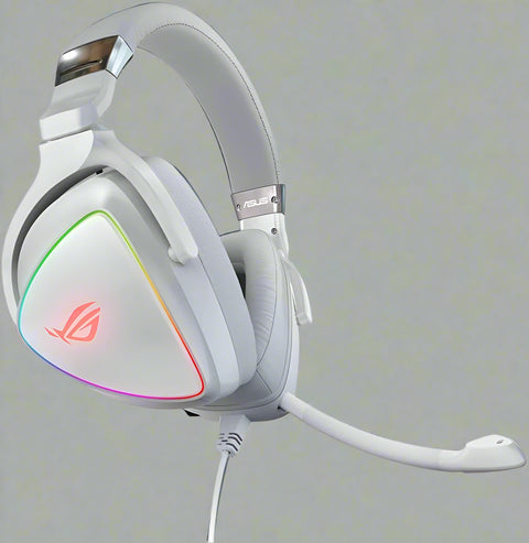 ASUS ROG Delta RGB Gaming Headset – Side View with Mic