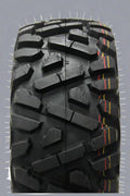 ATV mud tire profile with deep lug pattern

Sidewall view of ATV radial tire 27x10-14

Front view of tread design for all-terrain performance

UTV tire side-by-side with deep mud grooves

Radial ATV tire mounted on utility rim