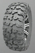 ATV mud tire profile with deep lug pattern

Sidewall view of ATV radial tire 27x10-14

Front view of tread design for all-terrain performance

UTV tire side-by-side with deep mud grooves

Radial ATV tire mounted on utility rim