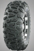 ATV mud tire profile with deep lug pattern

Sidewall view of ATV radial tire 27x10-14

Front view of tread design for all-terrain performance

UTV tire side-by-side with deep mud grooves

Radial ATV tire mounted on utility rim