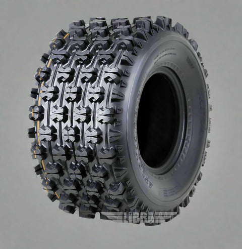 ATV mud tire profile with deep lug pattern

Sidewall view of ATV radial tire 27x10-14

Front view of tread design for all-terrain performance

UTV tire side-by-side with deep mud grooves

Radial ATV tire mounted on utility rim