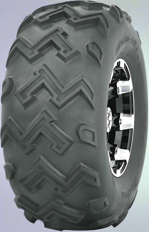 ATV mud tire profile with deep lug pattern

Sidewall view of ATV radial tire 27x10-14

Front view of tread design for all-terrain performance

UTV tire side-by-side with deep mud grooves

Radial ATV tire mounted on utility rim