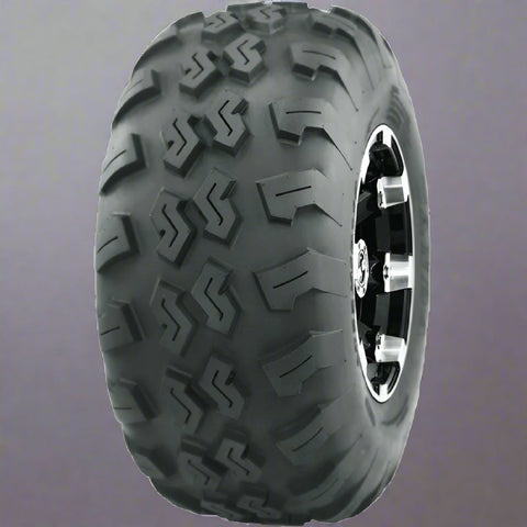 ATV mud tire profile with deep lug pattern

Sidewall view of ATV radial tire 27x10-14

Front view of tread design for all-terrain performance

UTV tire side-by-side with deep mud grooves

Radial ATV tire mounted on utility rim