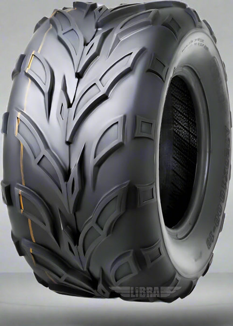 ATV mud tire profile with deep lug pattern

Sidewall view of ATV radial tire 27x10-14

Front view of tread design for all-terrain performance

UTV tire side-by-side with deep mud grooves

Radial ATV tire mounted on utility rim