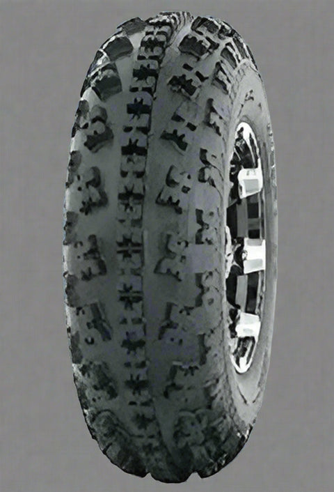 ATV mud tire profile with deep lug pattern

Sidewall view of ATV radial tire 27x10-14

Front view of tread design for all-terrain performance

UTV tire side-by-side with deep mud grooves

Radial ATV tire mounted on utility rim