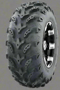 ATV mud tire profile with deep lug pattern

Sidewall view of ATV radial tire 27x10-14

Front view of tread design for all-terrain performance

UTV tire side-by-side with deep mud grooves

Radial ATV tire mounted on utility rim
