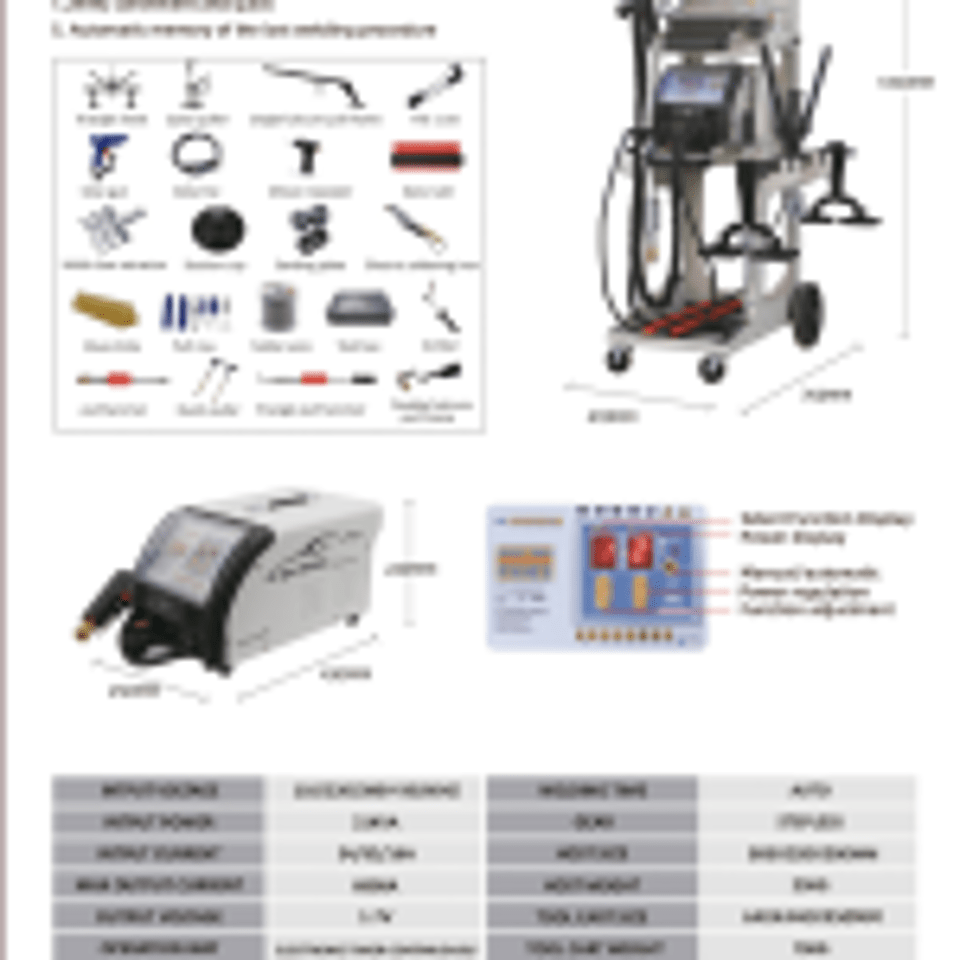 NEW Auto Body Dent Repair Welding Machine – Spot Welder for Professional Panel Repair F90ES5S - with | Sold by Uncle Wiener's Wholesale