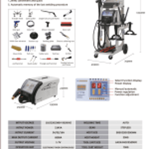 NEW Auto Body Dent Repair Welding Machine – Spot Welder for Professional Panel Repair F90ES5S - with | Sold by Uncle Wiener's Wholesale