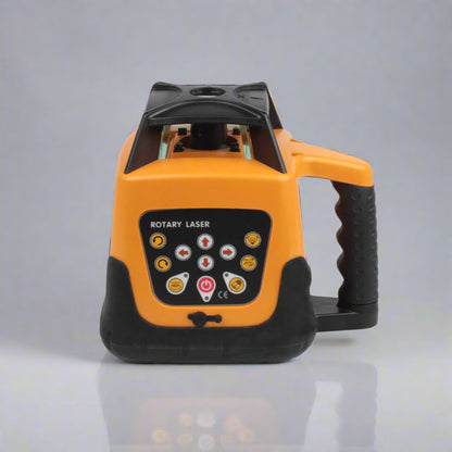 500m Range Red Beam Rotary Laser Level with Control Panel and LED Display