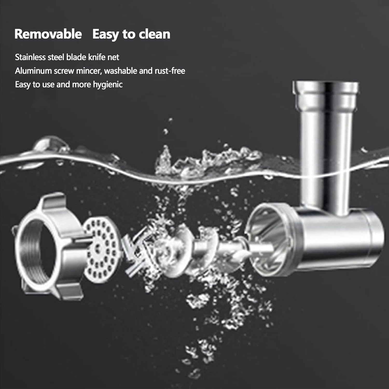 "800W Automatic Electric Meat Grinder with Sausage Stuffer Attachment"

"Heavy Duty Stainless Steel Meat Grinder for Kitchen Use"

"Electric Food Processor for Meat Grinding and Sausage Making"

"Home Kitchen Meat Grinder and Sausage Stuffer Machine"

