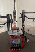 FT800 Automatic Tire Changer Front View with Dual Assist Arms

Professional Garage Tire Changing Equipment – FT800

Tilt-Back Tower Tire Machine with 28.5" Clamping Capacity

High Performance Tire Changer for Low-Profile Tires