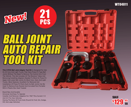 New Ball Joint Intermediate Service Kit – Complete Suspension Repair Tools WT217063 - with | Sold by Uncle Wiener's Wholesale
