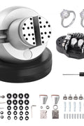 5-inch Ball Vise Jewelry Engraving Tool with full accessories kit
Precision ball vise clamp for jewelry making and stone setting
Engraving tool with interchangeable jaws and 360-degree rotation
Jeweler working with a professional engraving vise clamp
Stainless steel workholding clamp for jewelry and watch repair