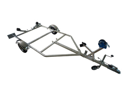 New Basic Single Axle Boat Trailer – Durable Lightweight Trailer for Small Boats & Watercraft 1160581 - with | Sold by Uncle Wiener's Wholesale