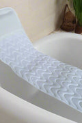 Full-body waterproof bath pillow with headrest
3D mesh ergonomic bath mattress with suction cups
Spa tub cushion for back, hips, and neck support
Comfortable bathtub pillow mat for home spa relaxation
Quick-dry bath pillow with full body support