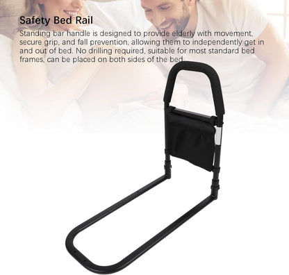 Bed Assist Rail Full Product View with Grip

Medical Bed Safety Bar – Side Angle

Adjustable Bed Rail with Stability Base

Bed Assist Rail Installed – Lifestyle Photo